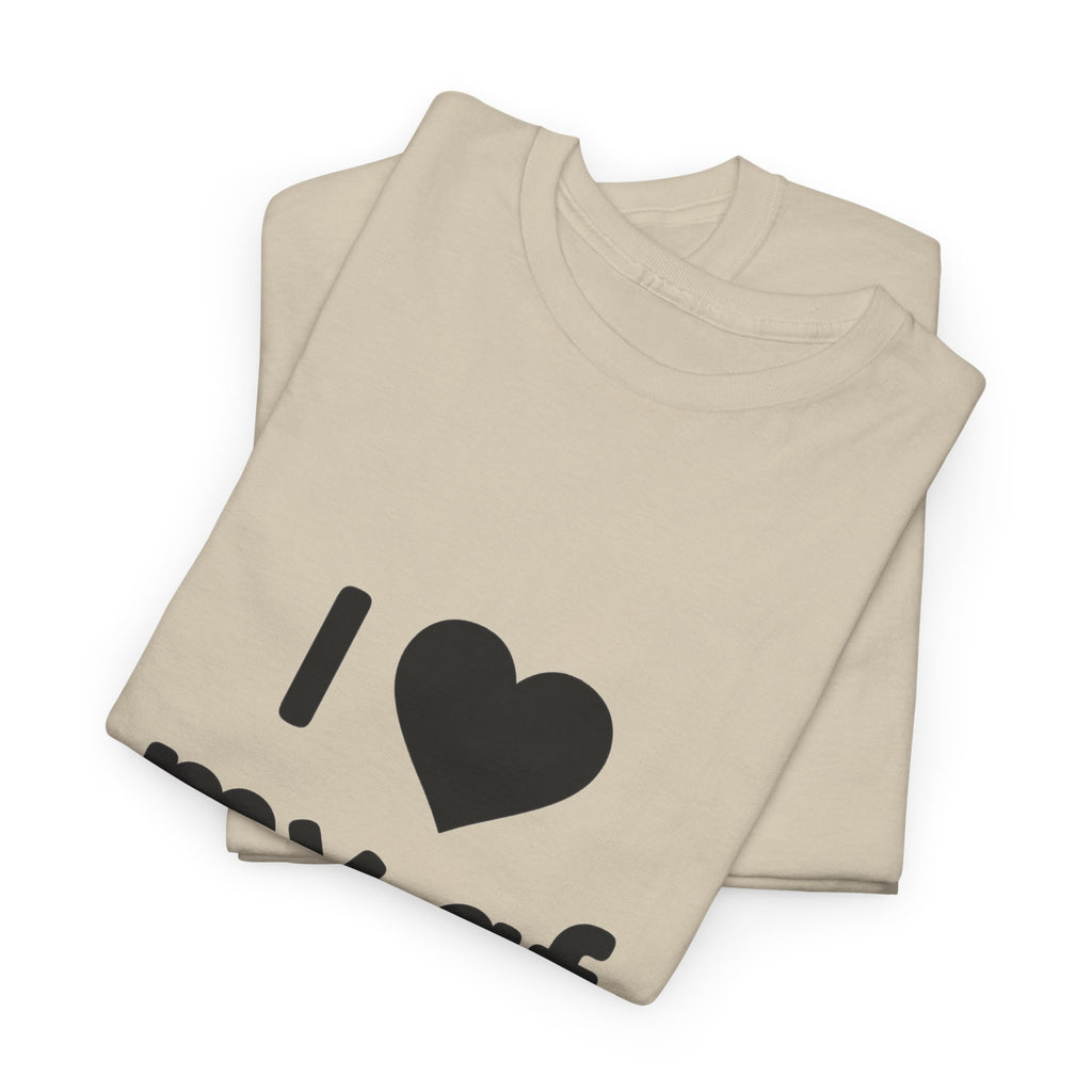 I Heart My Gf Tee — Cute Unisex Relationship T-Shirt for Girlfriend Love & Anniversary Gift