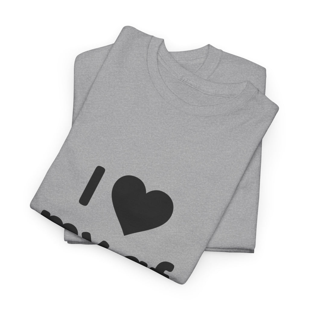 I Heart My Gf Tee — Cute Unisex Relationship T-Shirt for Girlfriend Love & Anniversary Gift