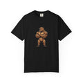 Muscle Capybara Graphic T-Shirt — Strong Capybara Illustration Tee