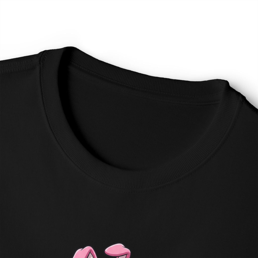 Pink Bunny Girl illustration T-Shirt | Anime Pinup Tee